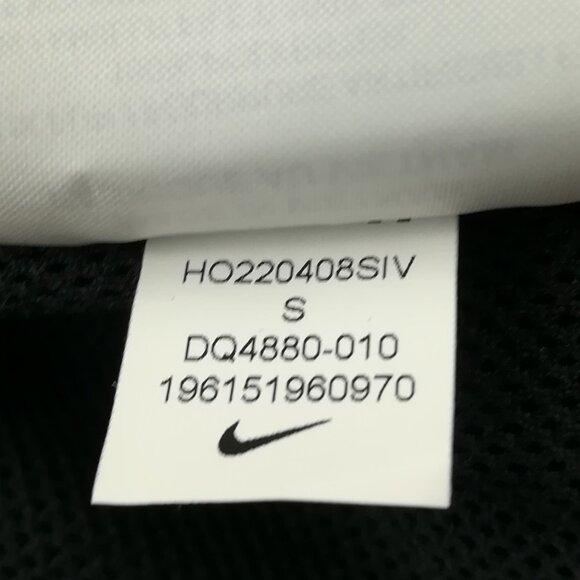 Nike Jacket Sherpa Club Fleece Anorak 1/2 Zip DQ4880-010 Black Purple Mens Small - Picture 6 of 9